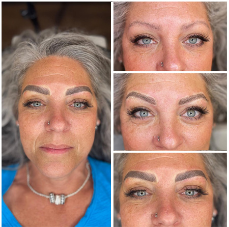 Brow Mapping, Microblading, Lip Blush, Permanent Makeup - Mia's Flawless Beauty Journey